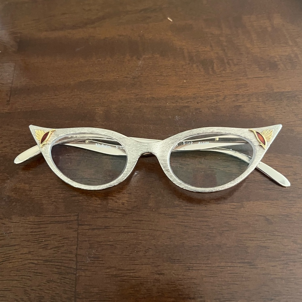 Vintage Victory cat eye eyeglass frames.